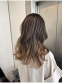 グラデーションカラーバレイヤージュインナーカラー　ryota