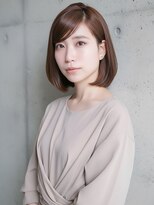 ヘアアンドメイク ニューヨーク ニューヨーク 長岡天神店(Hair&Make NYNY)&nbsp;ミディアム×ボブ×ナチュラルブラウン