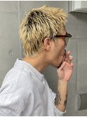 スパイキーショート　抜きっぱなし　バズカット　イージーパーマ