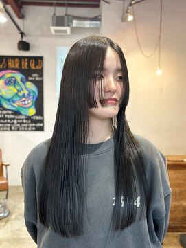 オアズヘアービィグラッド(ORe'S HAIR BE GLaD) 顔まわりカット【新潟/トリートメント/髪質改善】