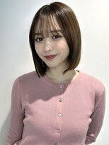 トリッカ シブヤ(TRICCA SHIBUYA) ボブ内巻きボブ外はねボブミニボブ大人ボブ顔まわりカット渋谷