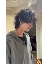 キャンバス バイ ネオリーブ 横浜西口(Canvas by neo.)&nbsp;横浜★マッシュウルフのプードルスパイラルパーマ