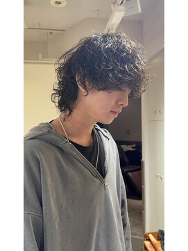 キャンバス バイ ネオリーブ 横浜西口(Canvas by neo.) 横浜★マッシュウルフのプードルスパイラルパーマ