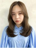 顔周りレイヤー/レイヤーカット/オージュア/レイヤー