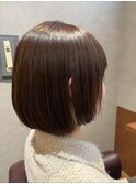 大人可愛い×ミニボブ