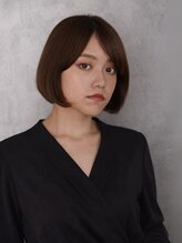 ロアネ バイ バサ 都立家政店(Roane by BASSA)&nbsp;切りっぱなしボブ/顎ラインボブ/前髪なし