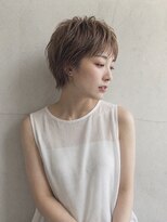スラッシュ(SLASH)&nbsp;【SLASH】スッキリ感&ふんわりで演出する丸みベリーショート
