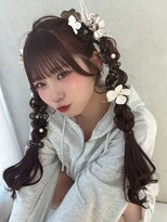 カシュカシュ 表参道(cache cache)&nbsp;ヘアセット/ガーリーヘア/ピンクカラー/ピンクラベンダー