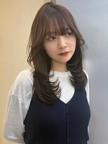 アイヴァン(AIVAN) ハッシュカット・ハッシュレイヤー・マロンベージュ