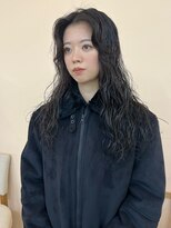 チーカ(chica)&nbsp;ロングパーマ/黒髪パーマ/パーマスタイル