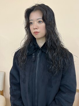 チーカ(chica) ロングパーマ/黒髪パーマ/パーマスタイル