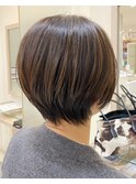 大人ショートボブ