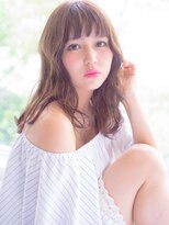 ヘアメイク フレンシア(hair make flencia)&nbsp;うぶバングほつれウェーブ