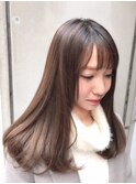 throwカラーロングスタイル