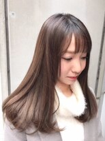 美容室 スタジアム(Stadium)&nbsp;throwカラーロングスタイル