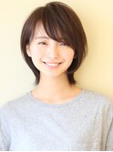 ３０代・４０代に人気シルエットが綺麗なショートスタイル