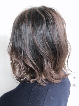 アルバム 銀座(ALBUM GINZA) ハイグラグレージュ_くびれセミディたまねぎアレンジ_ba202922