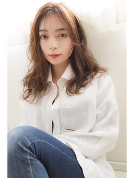 ヘアーデザイン アストレイ(hair design astray) シースルーラフウェーブ