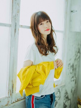 アカサ(A.casa) 春のロングカール/20代/30代/40代/50代/西阿知/イオン倉敷