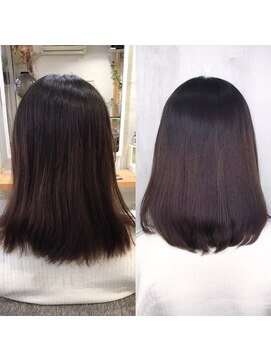 アンフィドットドゥルドゥ(AnFye.dueldo) (AnFye.dueldo)根本がぺたっとならない縮毛矯正