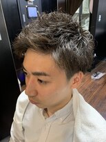 ヒロギンザバーバーショップ 神楽坂店(HIRO GINZA BARBER SHOP)&nbsp;メンズパーマスタイル