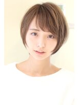 レウナ 外苑前(Reuna)&nbsp;20代30代40代大人可愛いひし形ショート　黒髪でも可愛い