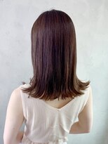 アイティー バイ アルバム 浦和店(IT by ALBUM) オリーブグレージュ_ココアブラウンフリンジウェーブ_ba296351