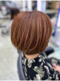 丸みショートボブ