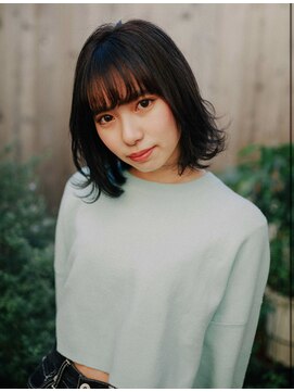 ルフ 錦糸町(L'oeuf) 外ハネワンカールボブスタイル
