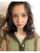 グッデイ ヘアー(GOOD DAY HAIR) クールショート ピンクベージュ ボブルフ ボブ パーマ