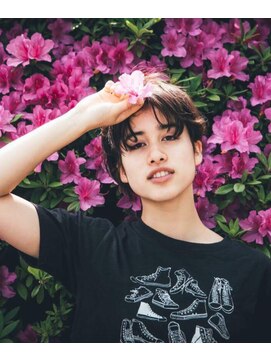 ディフィーアトリエ(defi atelier) ロックティストなボブショートスタイル！/フレンチカジュアル