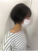 Theo /ダークアッシュ/ 巻き髪風パーマ／セミロング