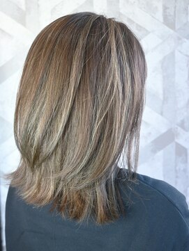 オーキッドバイヘアー(OrchiD.byhair) 【30代40代】大人のハイライト/グレージュカラー/白髪ぼかし