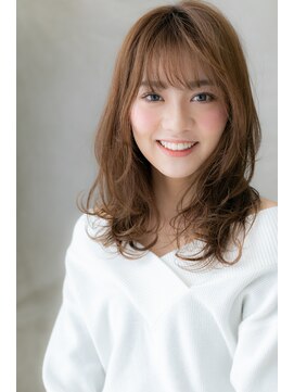 カバーヘア ブリス 大宮西口(COVER HAIR bliss) シースルー前髪大人かわいいフレンチガーリーウェットヘアX大宮