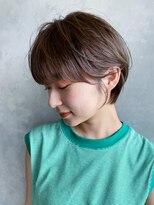アイティーバイアルバム 松戸店(IT by ALBUM)&nbsp;ナチュラルショート_くびれヘアビタミンカラー_ba338623