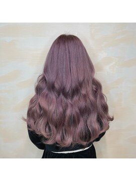 アンククロス 表参道(ANKH CROSS) くすみピンクラベンダー/エクステ８０枚