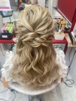 シュシュ(shushu)&nbsp;ルーズハーフアップ♪