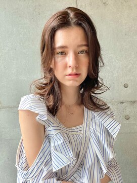 マックス フォー ヘアー(MAX FOR HAIR) 【デザインカット】顔周りレイヤーミディヘア◎