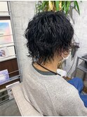 波巻きパーマ【イルミナカラー/宇都宮美容室】
