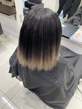 アライブ ハラジュク(ALIVE harajuku) 中韓mixバレイヤージュ