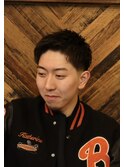 <理容室><バーバー>黒髪短髪メンズスタイル