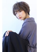 オーロ(ORO)&nbsp;透明感アッシュブラウンショート