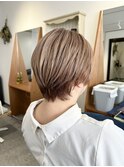 ハイトーンカラーのベージュラテ♪