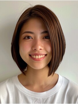 ルシードスタイル アウラ 松戸市五香(LUCIDO STYLE Aura) ショートスタイル【松戸・五香・白髪染め・カラー・髪質改善】