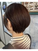 ひし形ショートボブ×耳かけ♪