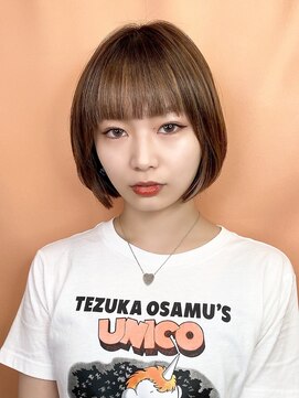 クオート(quoit) インナーカラー☆ミニボブ