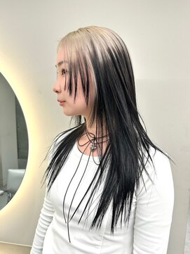 ソル バロール 表参道(SOL .valor) ネビージュ[表参道駅/青山/ケアブリーチ/ダブルカラー]