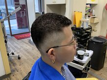ヘアーササキ(Hair SASAKI)の雰囲気（濡れパンスキンフェードスタイル写真です<理容室>☆メンズ）