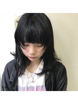 マルフェ 天王寺(marfe) 顔周りレイヤーカット　　#透明感カラー/髪質改善