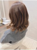 大人かわいい☆ミディアム×デジタルパーマで柔らかい印象へ♪